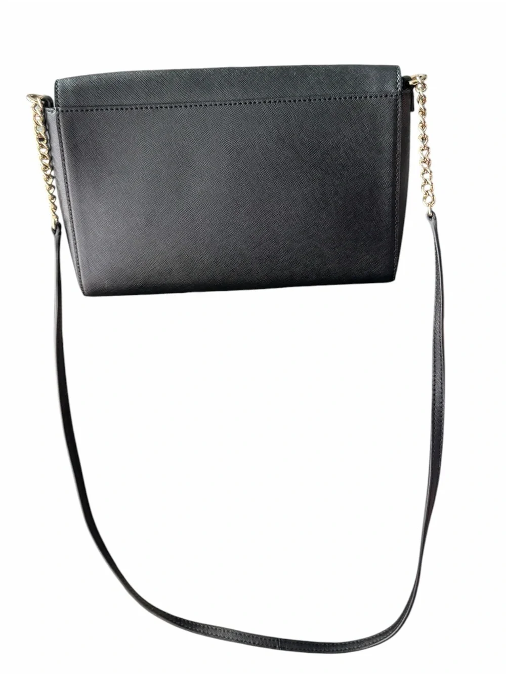 kate spade Black Crossbody Bag with Gold Chain Strap